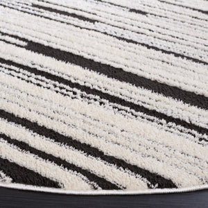 Safavieh Melody 116 Modern Power Loomed Rug Ivory / Black MEL116A-9