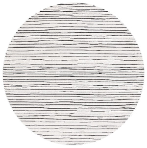 Safavieh Melody 118 Modern Power Loomed Rug Ivory / Black MEL118A-9