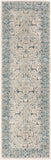 Mesopotamia MEP-2304 Traditional Polypropylene Rug MEP2304-26710 Medium Gray, Teal, Ivory, Navy, Denim, Black, Camel 100% Polypropylene 2'6" x 7'10"