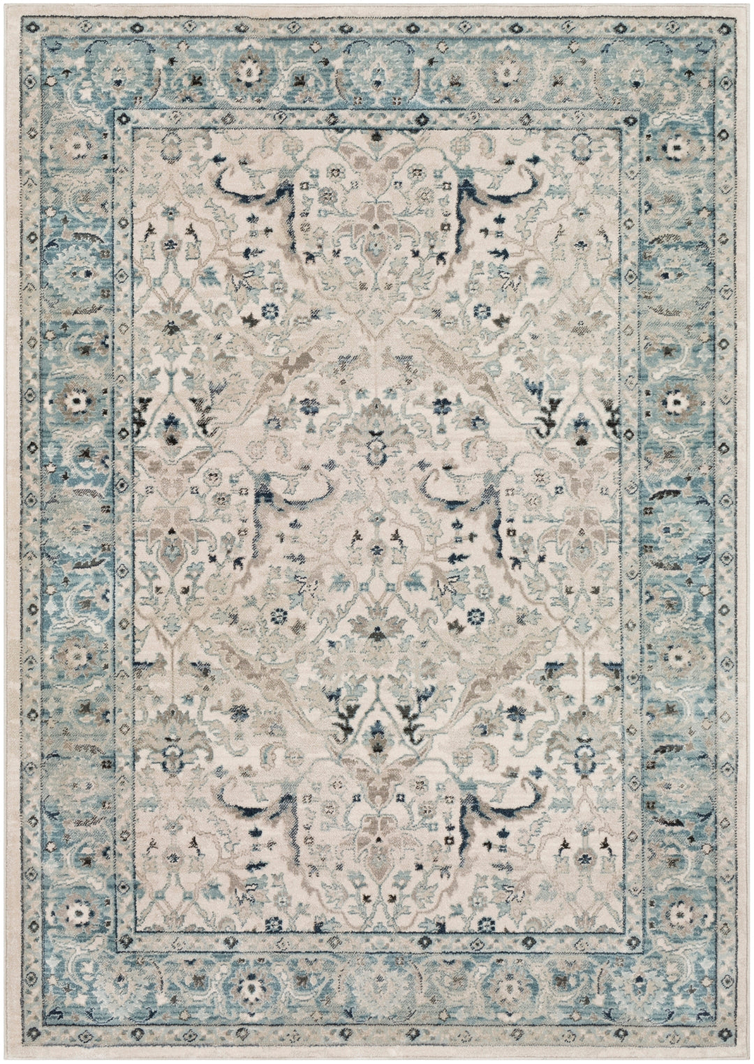 Mesopotamia Traditional Polypropylene Rug – Timeless Elegance, Durable