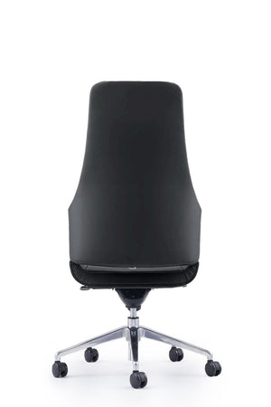 VIG Furniture Modrest Merlo - Modern Black High Back Executive Office Chair VGFUA1902-BLK-OC