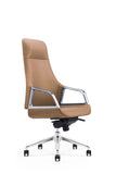 VIG Furniture Modrest Merlo - Modern Brown High Back Executive Office Chair VGFUA1902-BRN-OC