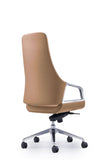 VIG Furniture Modrest Merlo - Modern Brown High Back Executive Office Chair VGFUA1902-BRN-OC