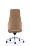 VIG Furniture Modrest Merlo - Modern Brown High Back Executive Office Chair VGFUA1902-BRN-OC