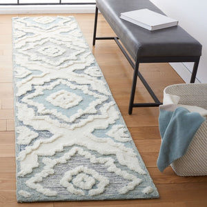 Safavieh Metro Hand Tufted Wool and Cotton with Latex Rug MET111A-8
