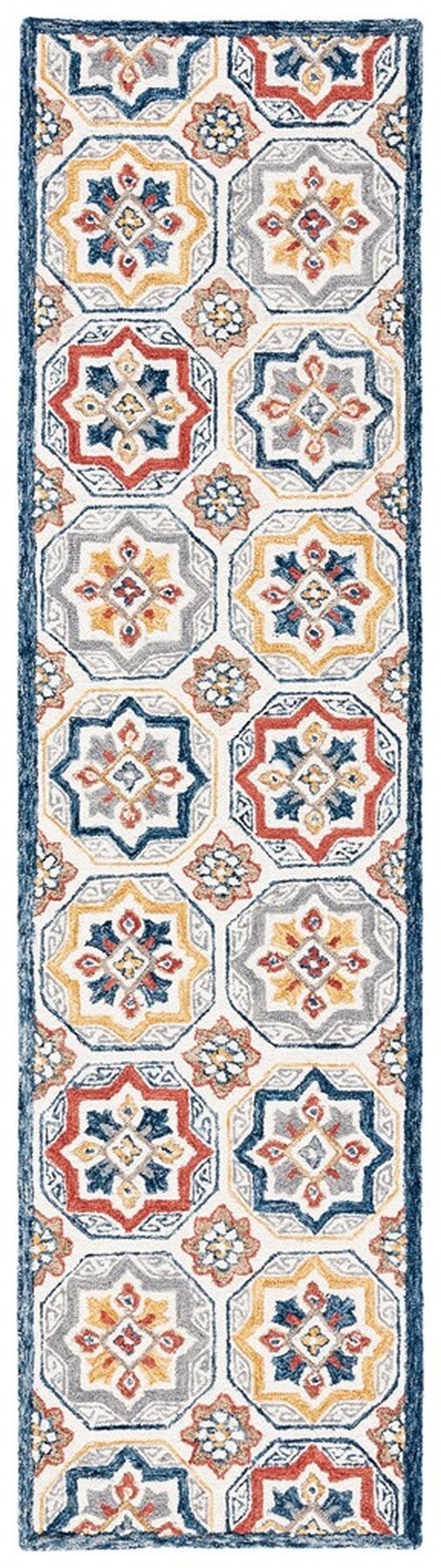 Safavieh Metro Hand Tufted Wool and Cotton with Latex Rug MET117B-8