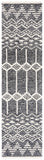 Safavieh Metro 253 Hand Tufted Wool and Cotton with Latex Bohemian Rug MET253Z-8