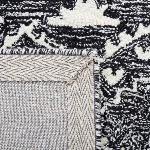 Safavieh Metro 253 Hand Tufted Wool and Cotton with Latex Bohemian Rug MET253Z-8