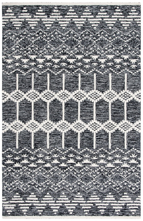 Safavieh Metro 253 Hand Tufted Wool and Cotton with Latex Bohemian Rug MET253Z-8