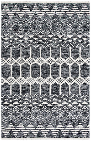 Safavieh Metro 253 Hand Tufted Wool and Cotton with Latex Bohemian Rug MET253Z-8