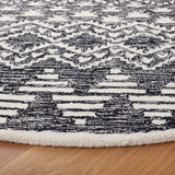 Safavieh Metro 253 Hand Tufted Wool and Cotton with Latex Bohemian Rug MET253Z-8