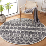 Safavieh Metro 253 Hand Tufted Wool and Cotton with Latex Bohemian Rug MET253Z-8