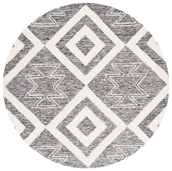 Safavieh Metro 254 Hand Tufted Wool and Cotton with Latex Bohemian Rug MET254A-8