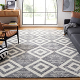 Safavieh Metro 254 Hand Tufted Wool and Cotton with Latex Bohemian Rug MET254A-8