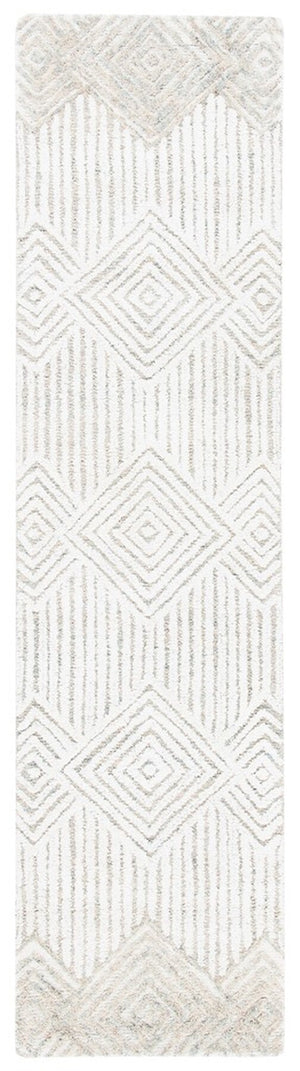 Safavieh Metro 401 Handtufted 100% Wool Rug Beige / Ivory MET401A-3