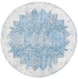 Safavieh Metro 401 Handtufted 100% Wool Rug Blue / Ivory MET401M-3