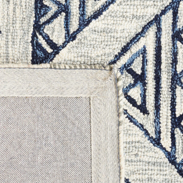 Safavieh Metro 452 Hand Tufted Wool and Cotton with Latex Contemporary Rug MET452M-8