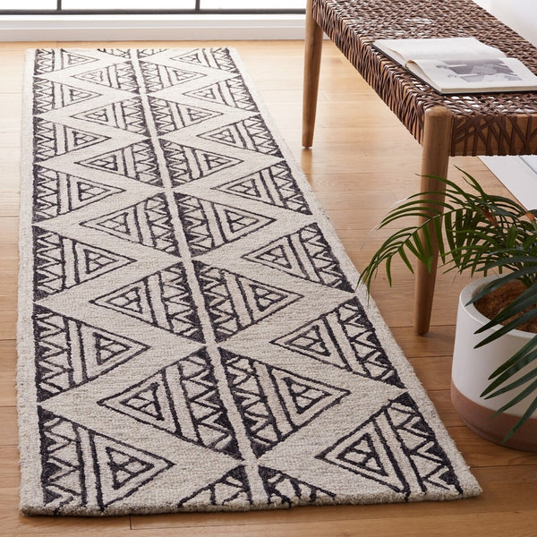 Safavieh Metro 452 Hand Tufted Wool and Cotton with Latex Contemporary Rug MET452Z-8