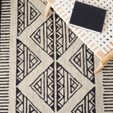 Safavieh Metro 452 Hand Tufted Wool and Cotton with Latex Contemporary Rug MET452Z-8