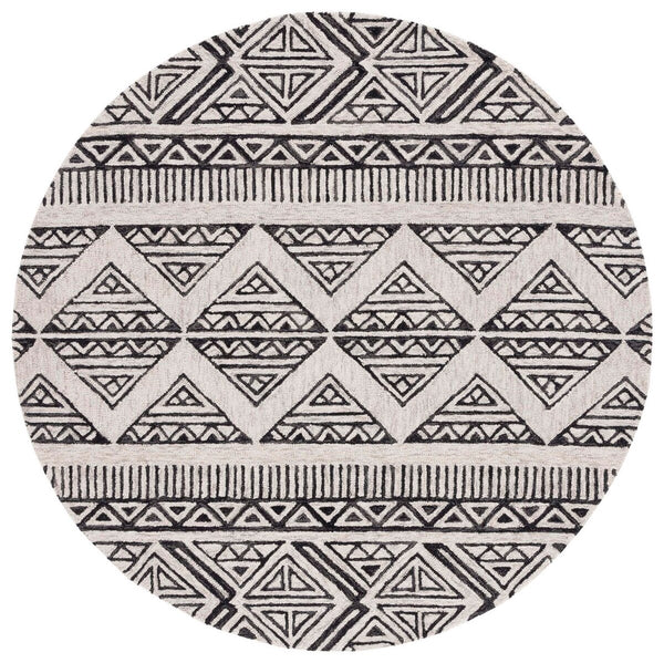 Safavieh Metro 452 Hand Tufted Wool and Cotton with Latex Contemporary Rug MET452Z-8