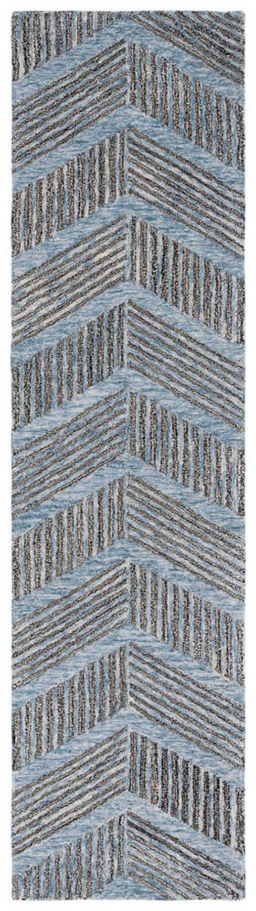 Safavieh Metro 453 Hand Tufted Wool and Cotton with Latex Contemporary Rug MET453M-8