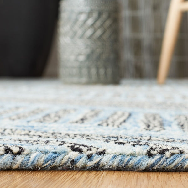 Safavieh Metro 453 Hand Tufted Wool and Cotton with Latex Contemporary Rug MET453M-8