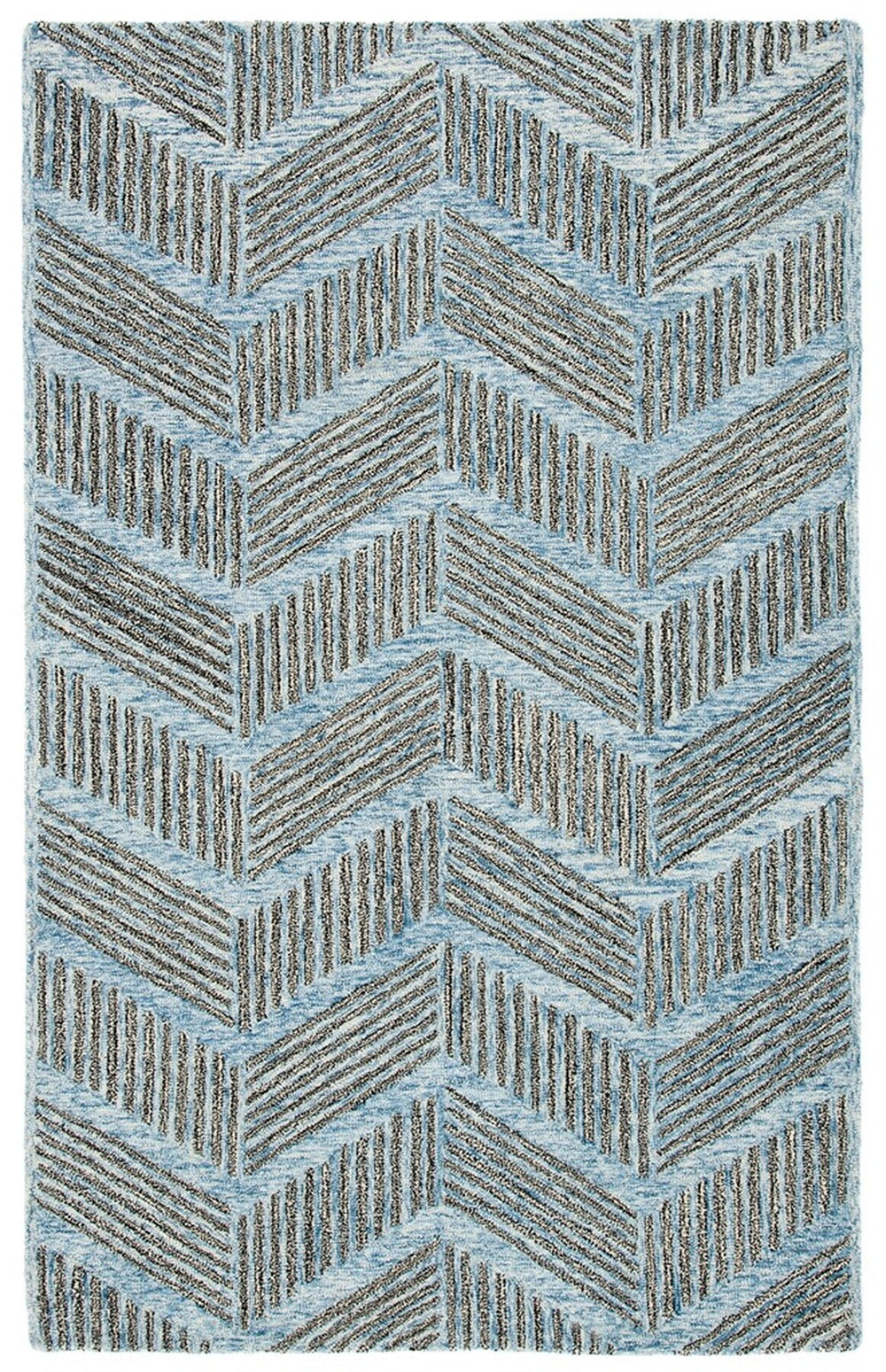 Safavieh Metro 453 Hand Tufted Wool and Cotton with Latex Contemporary Rug MET453M-8