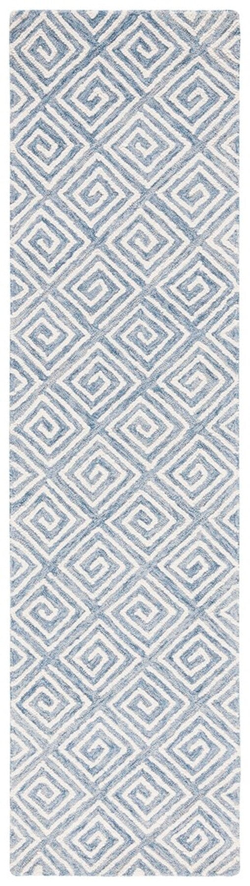 Safavieh Metro 455 Hand Tufted Wool and Cotton with Latex Contemporary Rug MET455L-8