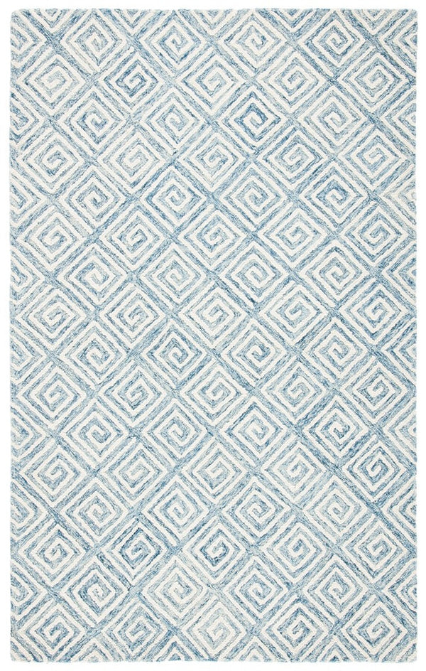 Safavieh Metro 455 Hand Tufted Wool and Cotton with Latex Contemporary Rug MET455L-8