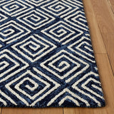 Safavieh Metro 455 Hand Tufted Wool and Cotton with Latex Contemporary Rug MET455N-8