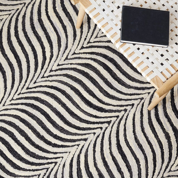 Safavieh Metro 456 Hand Tufted Wool and Cotton with Latex Contemporary Rug MET456Z-8