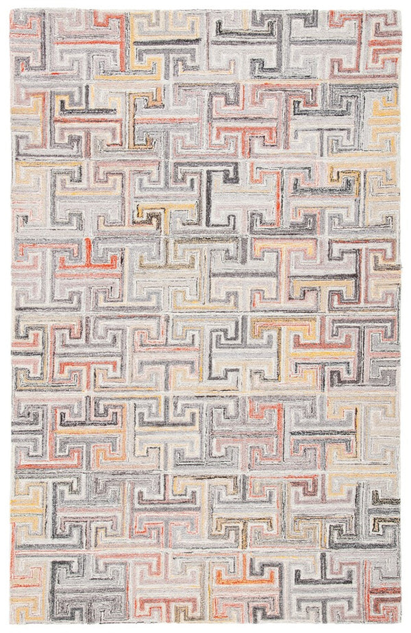 Safavieh Metro 551 Hand Tufted 75% Polyester/20% Cotton/and 5% Wool Rug MET551F-8