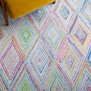 Safavieh Metro 552 Hand Tufted 75% Polyester/20% Cotton/and 5% Wool Rug MET552M-8