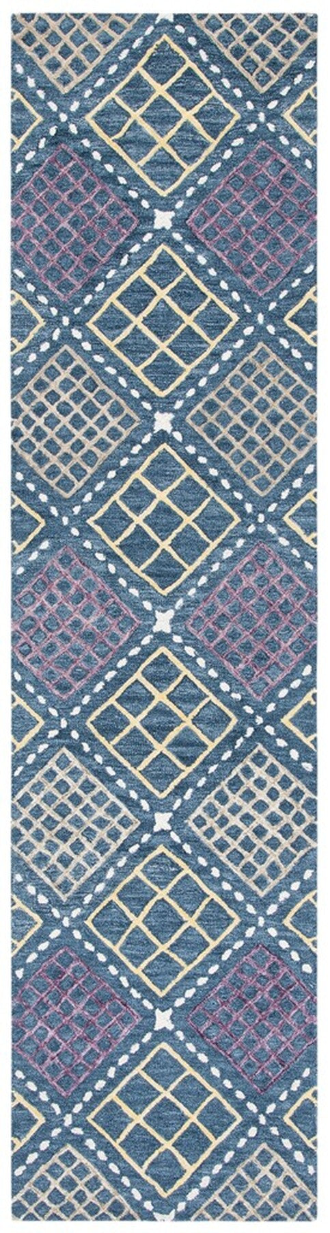 Safavieh Metro 703 Hand Tufted Wool and Cotton with Latex Contemporary Rug MET703M-8
