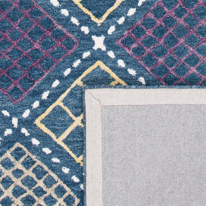 Safavieh Metro 703 Hand Tufted Wool and Cotton with Latex Contemporary Rug MET703M-8