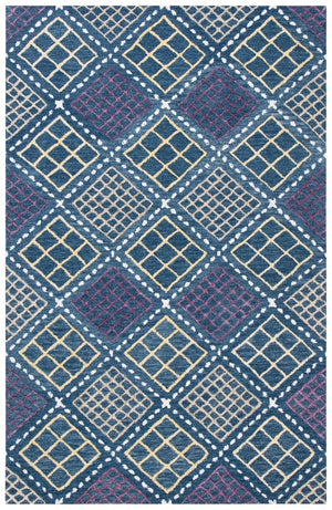 Safavieh Metro 703 Hand Tufted Wool and Cotton with Latex Contemporary Rug MET703M-8