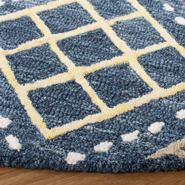 Safavieh Metro 703 Hand Tufted Wool and Cotton with Latex Contemporary Rug MET703M-8