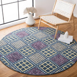 Safavieh Metro 703 Hand Tufted Wool and Cotton with Latex Contemporary Rug MET703M-8