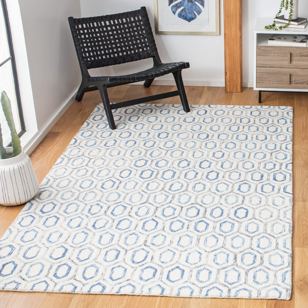 Safavieh Metro 704 Hand Tufted Wool and Cotton with Latex Contemporary Rug MET704A-8