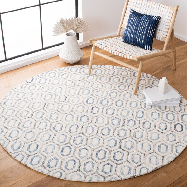 Safavieh Metro 704 Hand Tufted Wool and Cotton with Latex Contemporary Rug MET704A-8