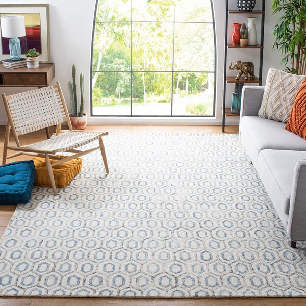 Safavieh Metro 704 Hand Tufted Wool and Cotton with Latex Contemporary Rug MET704A-8
