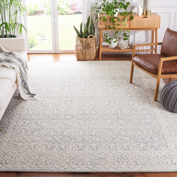 Metro Hand Tufted 100% Wool Pile Rug - Luxurious 7mm Loop & 10mm Cut for Ultimate Comfort and Style