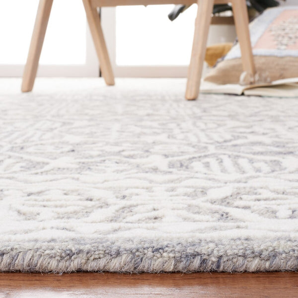 Metro Hand Tufted 100% Wool Pile Rug - Luxurious 7mm Loop & 10mm Cut for Ultimate Comfort and Style