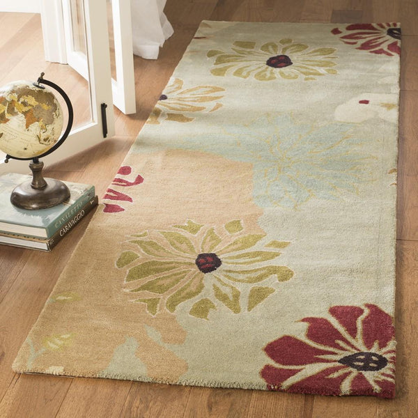Met990 Hand Tufted Wool Pile Rug - Luxurious Indian Craftsmanship for Elegant Home Décor Solutions