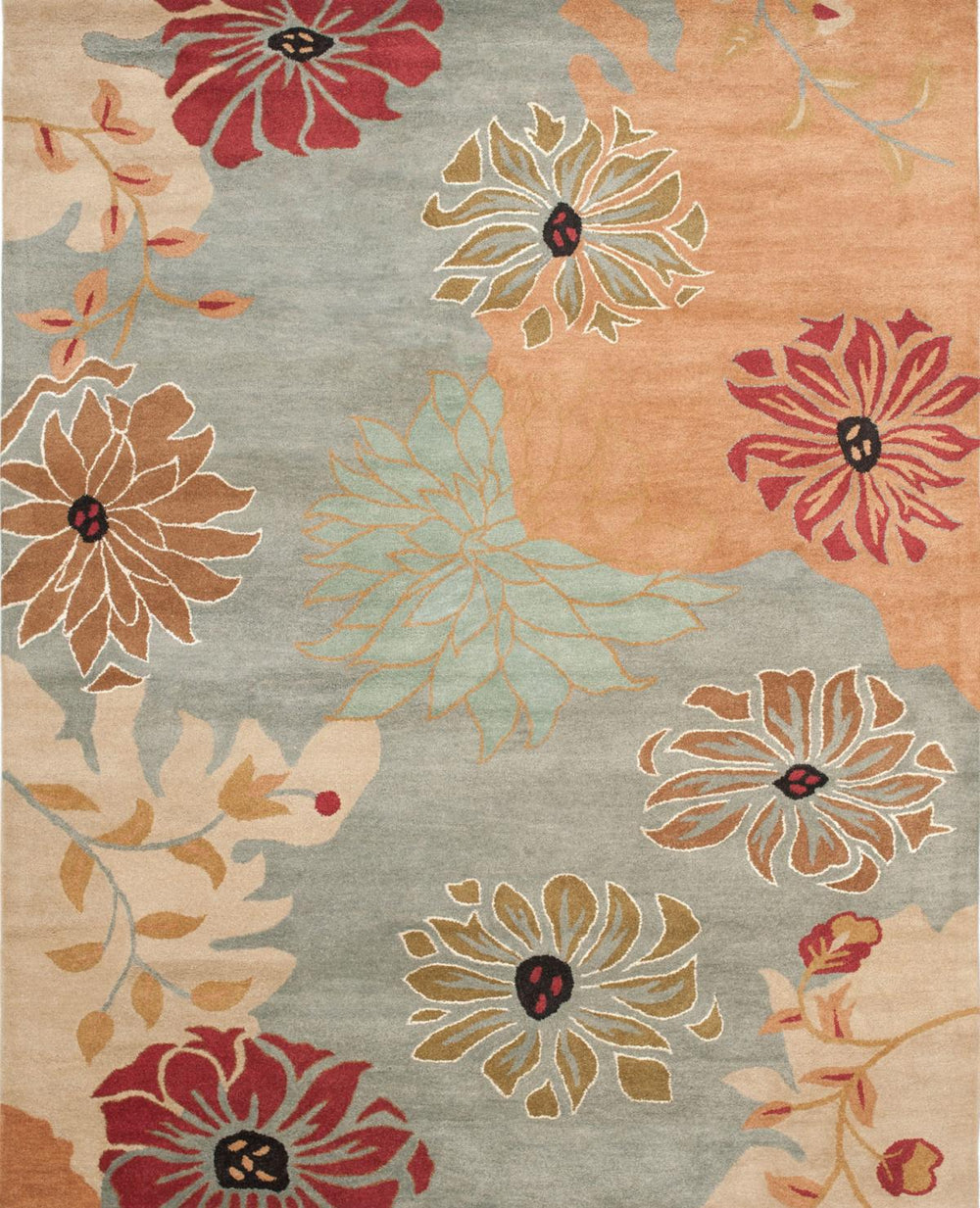 Met990 Hand Tufted Wool Pile Rug - Luxurious Indian Craftsmanship for Elegant Home Décor Solutions