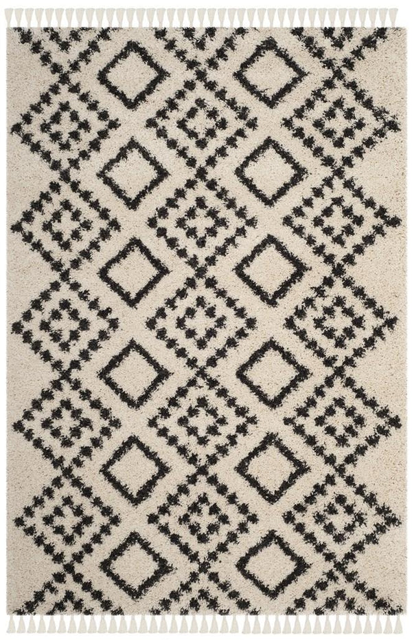 Moroccan Power Loomed Rug - Luxurious Polypropylene Design for Timeless Home Elegance and Comfort
