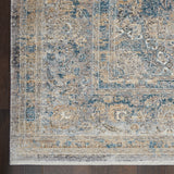 Nourison Starry Nights STN06 Farmhouse & Country Machine Made Loom-woven Indoor Area Rug Cream Blue 9'10" x 12'6" 99446737700