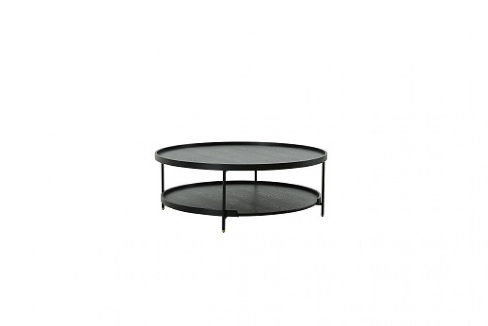 VIG Furniture Modrest Mitchell -  Black Iron Round Coffee Table VGOD-LZ-267C-BLK VGOD-LZ-267C-BLK