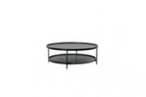 Modrest Mitchell -  Black Iron Round Coffee Table