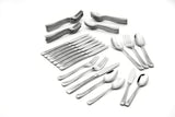 Satin Lincoln 45 Piece Everyday Flatware Set, Service For 8